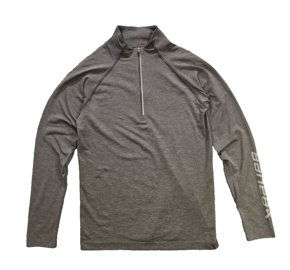Lululemon Men's 1/4 Zip Mock Neck Long Sleeve Y2K Athletic Pullover S A010207